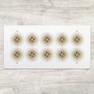 50 Global USPS Forever Stamps International‎ Mail Compass Wedding Christmas
